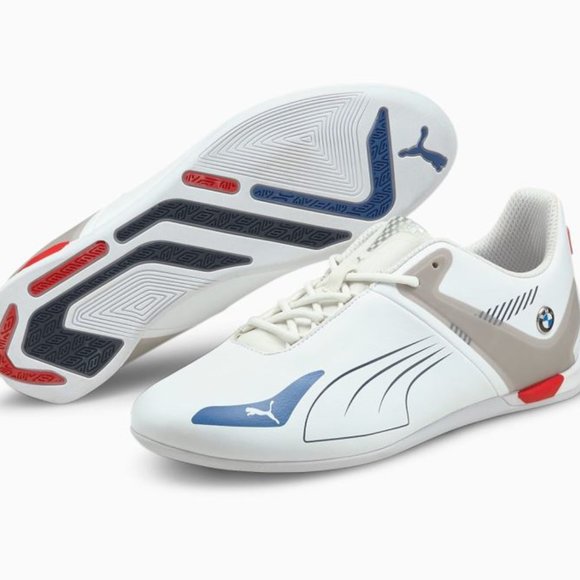Puma | Shoes | Puma X Bmw Mms A3rocat White 368702 Leather Racing ...